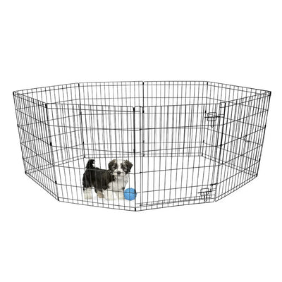 Vibrant Life, 24"H Indoor & Outdoor Pet Exercise Play Pen**New in Box**
