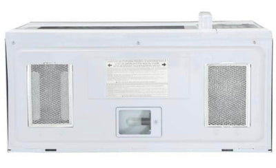 1.6 cu. ft. Over the Range Microwave in White!! NEW OUT OF BOX, DENT ON FRONT LEFT CORNER, FROM SHIPPING(TESTED WORKS GREAT)!!