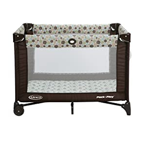 Graco Pack and Play Portable Playard, Push Button Compact Fold, Carnival**New in box**
