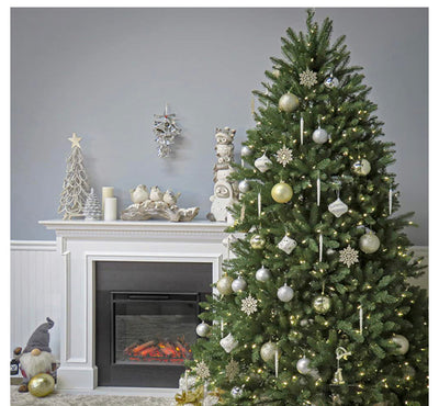 National Tree Company Artificial Full Christmas Tree, Green, Dunhill Fir, Includes Stand, 6.5 Feet- new in box - unlit
