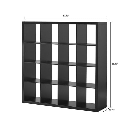 Better Homes & Gardens 16-Cube Storage Organizer, Solid Black**New in Box**