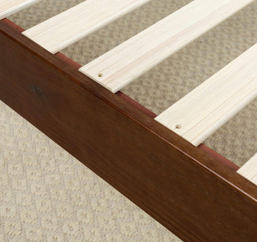 Zinus Marissa 12 Inch Deluxe Wood Platform Bed / No Box Spring Needed / Wood Slat Support / Antique Espresso Finish, Full- NEW IN BOX!!!!