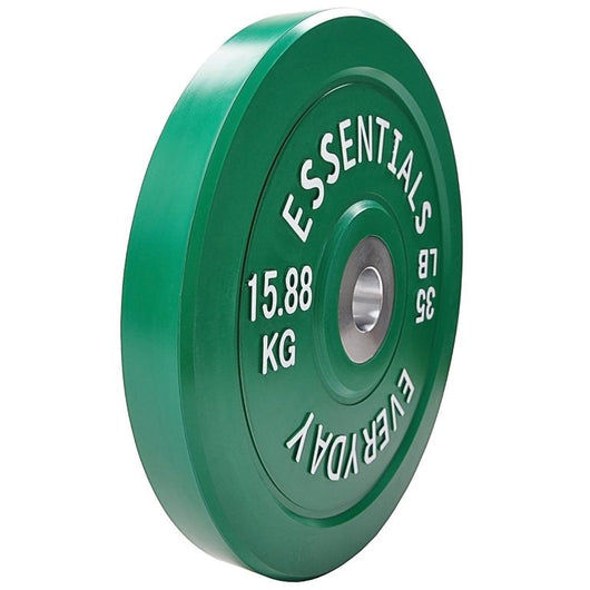BalanceFrom Color Coded Olympic Bumper Plate Weight Plate with Steel Hub, 35 Lbs.**New**