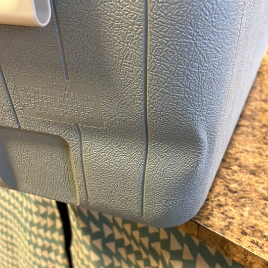 Coleman Chiller 48QT, 5QT, 1/3-Gallon Jug Cooler Set, Fog Gray- NEW!!! (Small dent on back corner)