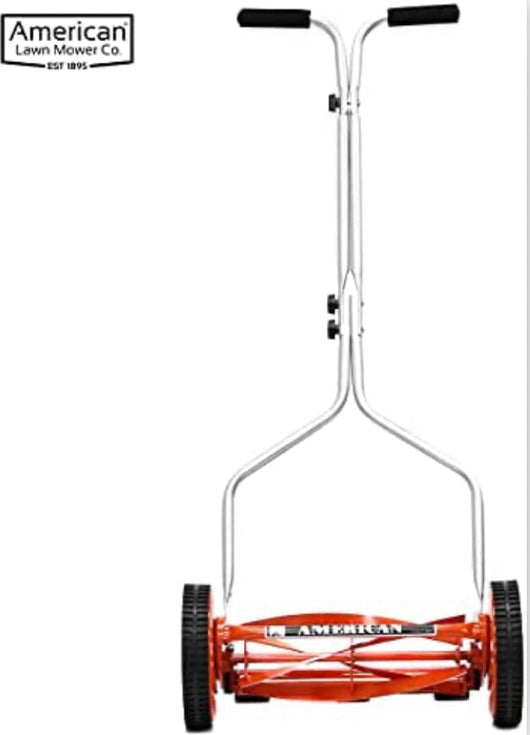 American Lawn Mower Company 1204-14 14-Inch 4-Blade Push Reel Lawn Mower, Red**New in box**