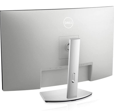 Dell S3221QS 32 Inch Curved 4K UHD, VA Ultra-Thin Bezel Monitor, AMD FreeSync, HDMI, DisplayPort, Builtin Speakers, VESA Certified, Silver**New and assembled**