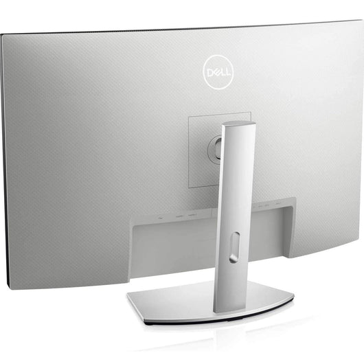Dell S3221QS 32 Inch Curved 4K UHD, VA Ultra-Thin Bezel Monitor, AMD FreeSync, HDMI, DisplayPort, Builtin Speakers, VESA Certified, Silver**New and assembled**