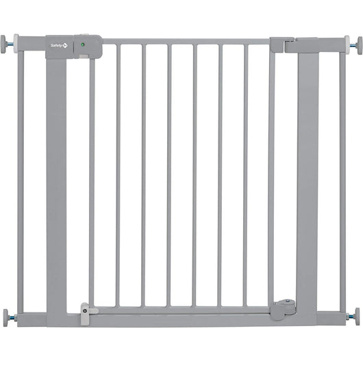 Safety 1st Easy Install Auto-Close Baby Gate with Pressure Mount Fastening, Grey- NEW IN BOX!!!!