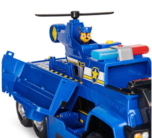 PAW Patrol, Chase’s 5-in-1 Ultimate Cruiser with Lights and Sounds, for Kids Aged 3 and up- NEW IN BOX!!!