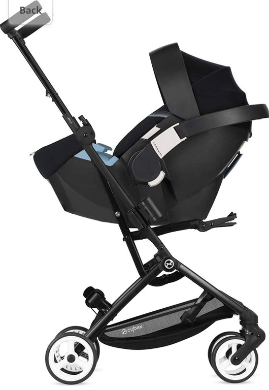 Cybex Libelle Stroller UltraLightweight Stroller Small Fold Stroller Hand Luggage Compliant Compact Stroller Fits Car Seats Sold Separately Infants 6 Months+, Deep Black/ new in box