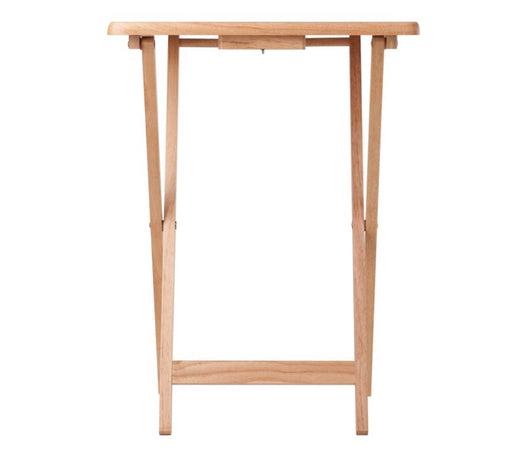 Winsome Wood Alex 2-Piece Snack Table Set, Natural Finish- NEW IN BOX!!!