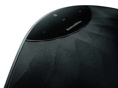 Bowers & Wilkins Formation Wedge (Single) - Unique 120-Degree Elliptical Cabinet, Multi-Room Streaming Via Bluetooth, AirPlay 2 and Spotify Connect, Alexa Compatible (Black)**New in box**