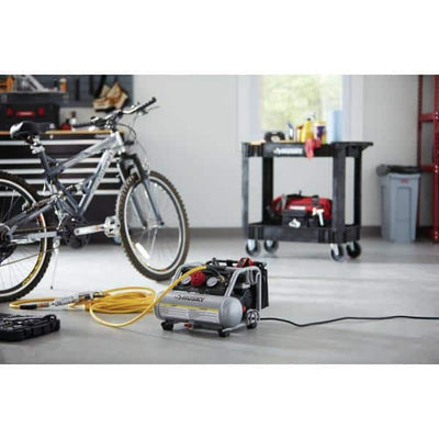 Husky 1 Gal. Portable Electric-Powered Silent Air Compressor- new - no box