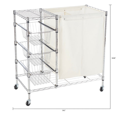 Better Homes & Gardens Hamper & Storage Cart**New in Box**