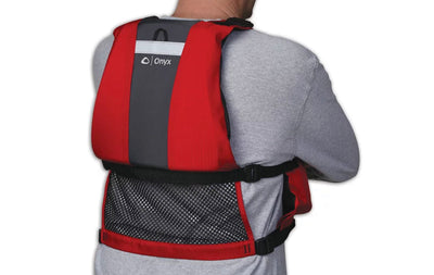 Onyx MoveVent Torsion Kayak Paddle Life Vest Teen or Adult size XL/2XL Red- NEW IN BOX!!!