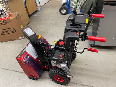 PowerSmart 24 in. Two Stage Electric Start Gas Snow Blower with Brigg Stratton Engine PSSAM24BS!  Brand new  Fully assembled-