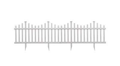 Zippity Outdoor Products Madison No-Dig Vinyl Fence Kit (30in x 56in) (4 Pack)- NEW IN 2 BOXES!!!!