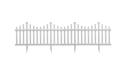 Zippity Outdoor Products Madison No-Dig Vinyl Fence Kit (30in x 56in) (4 Pack)- NEW IN 2 BOXES!!!!