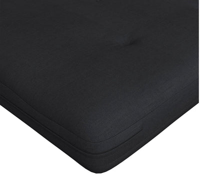 DHP Caddie 6” Thermobonded High Density Polyester Fill Futon Mattress, Full Size, Black Linen MATTRESS ONLY!!!! NEW IN BOX!!!!