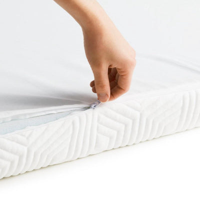 Lucid Memory Foam Mattress Topper, Queen, 3 inch, Cooling Gel and Aloe Infused, Plush (Cover Included)- NEW IN BOX!!!