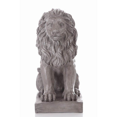 Hi-Line Gift Ltd. Sitting Lion Garden Statue**New in box**