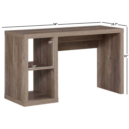 Better Homes & Gardens Cube Storage Office Desk, Rustic Gray**New in Box**