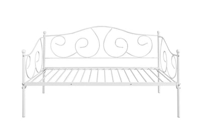 Furinno Angeland Carca Metal Daybed, Twin Size, White- NEW IN BOX!!!!