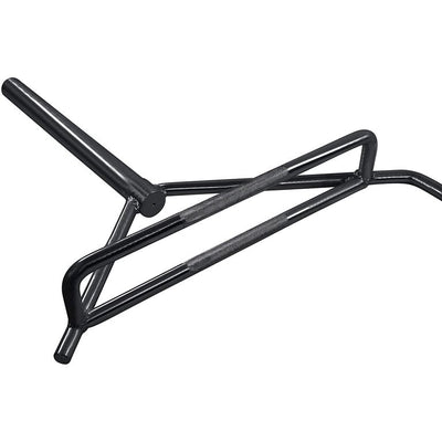 HulkFit Olympic 2-Inch Hex Weight Lifting Trap Bar, 1000-Pound Capacity - Open-Back (Black)**New**