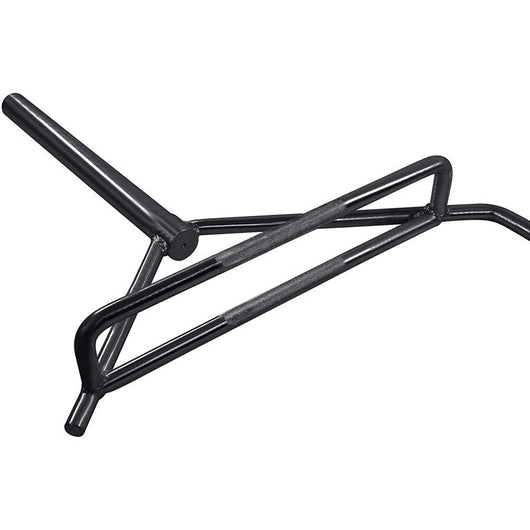HulkFit Olympic 2-Inch Hex Weight Lifting Trap Bar, 1000-Pound Capacity - Open-Back (Black)**New**
