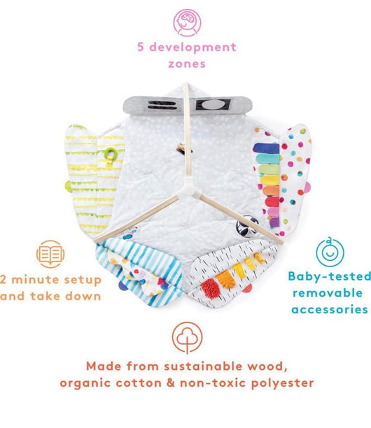 The Play Gym by Lovevery | Stage-Based Developmental Activity Gym & Play Mat for Baby to Toddler, 1 Count (Pack of 1)- NEW IN BOX!!!
