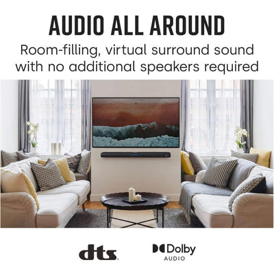 Polk Audio React Sound Bar, Dolby & DTS Virtual Surround Sound, Next Gen Alexa- NEW IN BOX!!!