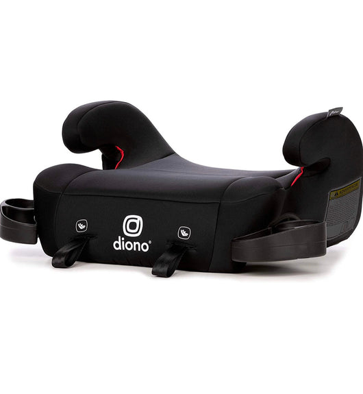 Diono Solana 2 XL, Dual Latch Connectors, Lightweight Backless Belt-Positioning Booster Car Seat, 8 Years 1 Booster Seat, Black**New in box**