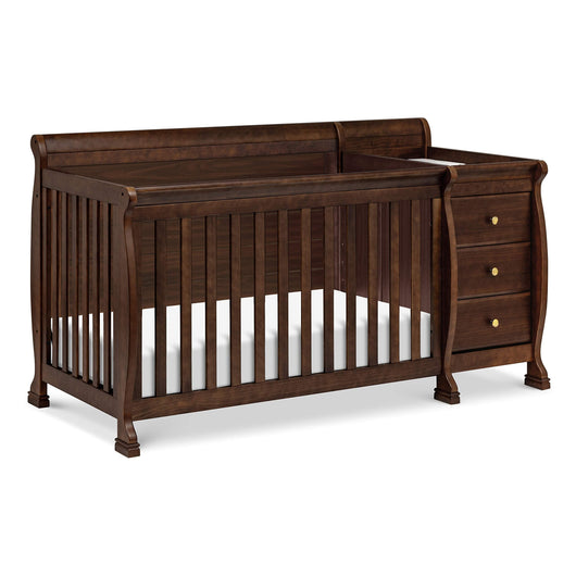 DaVinci Kalani 4-in-1 Convertible Crib and Changer Combo in Espresso**New in box**
