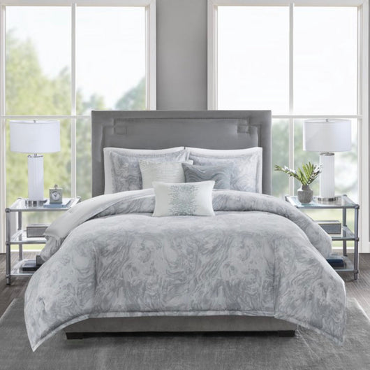 Home Essence Karlene 6 Piece Cotton Sateen Duvet Cover Set- NEW IN BAG!!!!