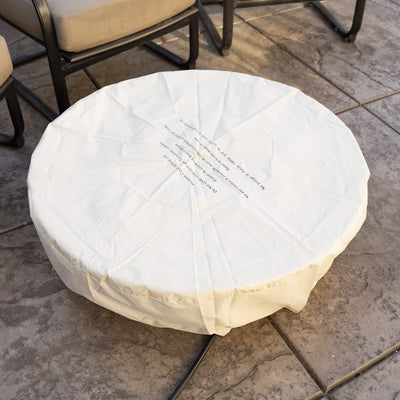 Bond Manufacturing 67505 Mondavi Gas Fire Pit, 28-Inch, Lt Brown- NEW!!! (Damaged from shipping)