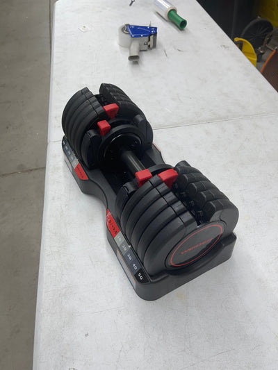 Weider adjustable 50 pound dumbbell- brand new - single dumbbell