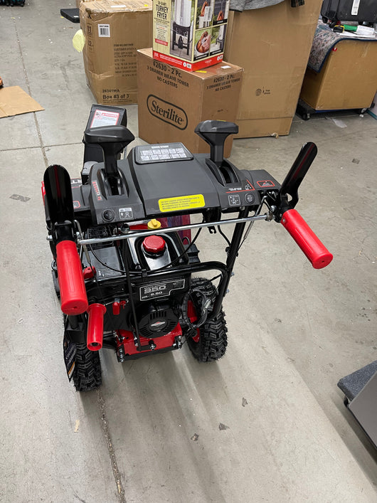 PowerSmart 24 in. Two Stage Electric Start Gas Snow Blower with Brigg Stratton Engine PSSAM24BS!  Brand new  Fully assembled-