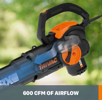 WORX 12 Amp TRIVAC 3-in-1 Electric Leaf Blower/Mulcher/Yard Vacuum- NEW IN BOX!!!!