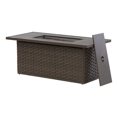 Better Homes & Gardens Harbor City Patio Fire Pit Dining Table**New in Box,small dent from shipping**