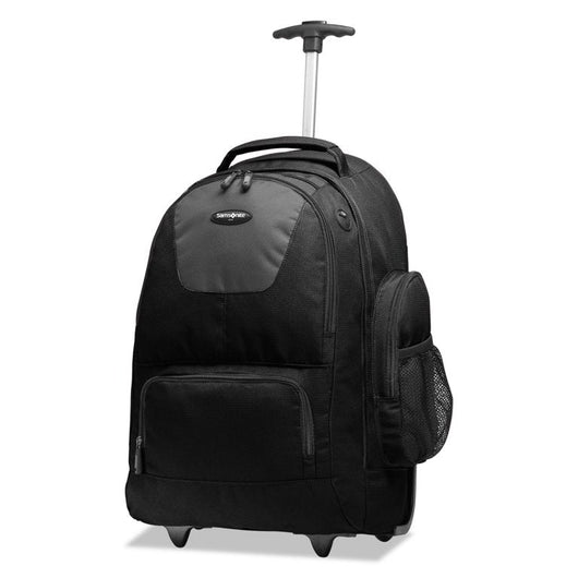 Samsonite luggage Div Rolling Backpack, 14 X 8 X 21, Black/charcoal**New**