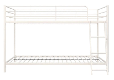 Mainstays Small Space Twin Over Twin Junior Bunk Bed, White!! NEW IN BOX!!!
