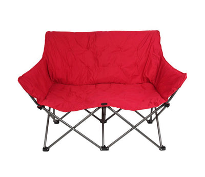Ozark Trail Camping Love Seat Chair, Red- NEW IN BOX!!!