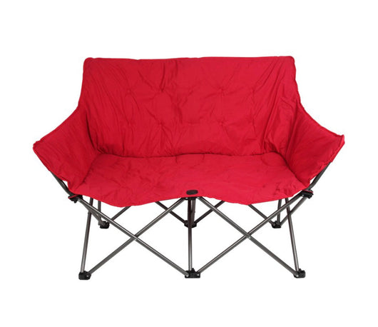 Ozark Trail Camping Love Seat Chair, Red- NEW IN BOX!!!