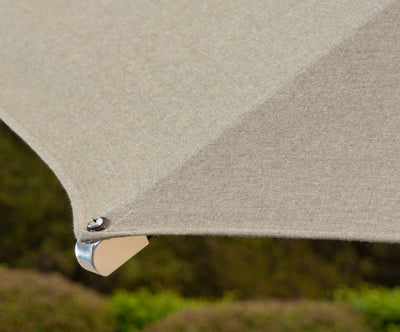 ProShade 11ft Wood-look Aluminum Umbrella With Tilt, Cast Shale!! NEW IN BOX!!