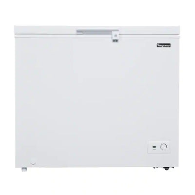 Magic Chef 8.7 cu. ft. Manual Defrost Chest Freezer in White**New,Dented from shipping**