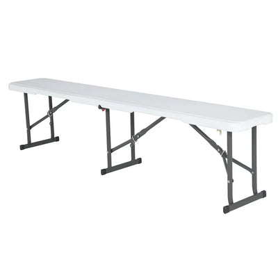 Lifetime Outdoor Storage Steel Bench - White**New in box**