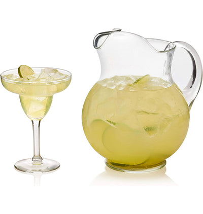 Libbey Cancun Entertaining Set with 6 Margarita Glasses and Pitcher- NEW IN BOX!!!!