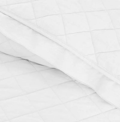 Gap Home Washed Frayed Edge Organic Cotton Quilt, Full/Queen, White- NEW!!!