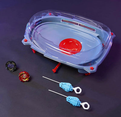BEYBLADE Burst Surge Speedstorm Motor Strike Battle Set -- Battle Game playset with Motorized Stadium, 2 Battling Top Toys and 2 Launchers- NEW IN BOX!!!