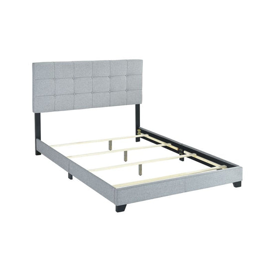 Crown Mark Florence Gray Panel Bed, Twin**New inBox**
